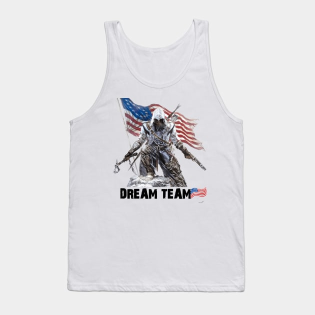 Dream Team cool design Tank Top by The Pharaohs